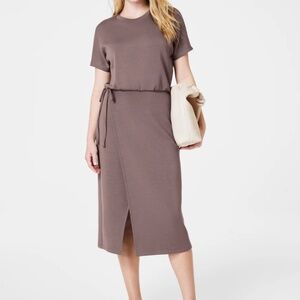AE Tie Waist Dress Smoke